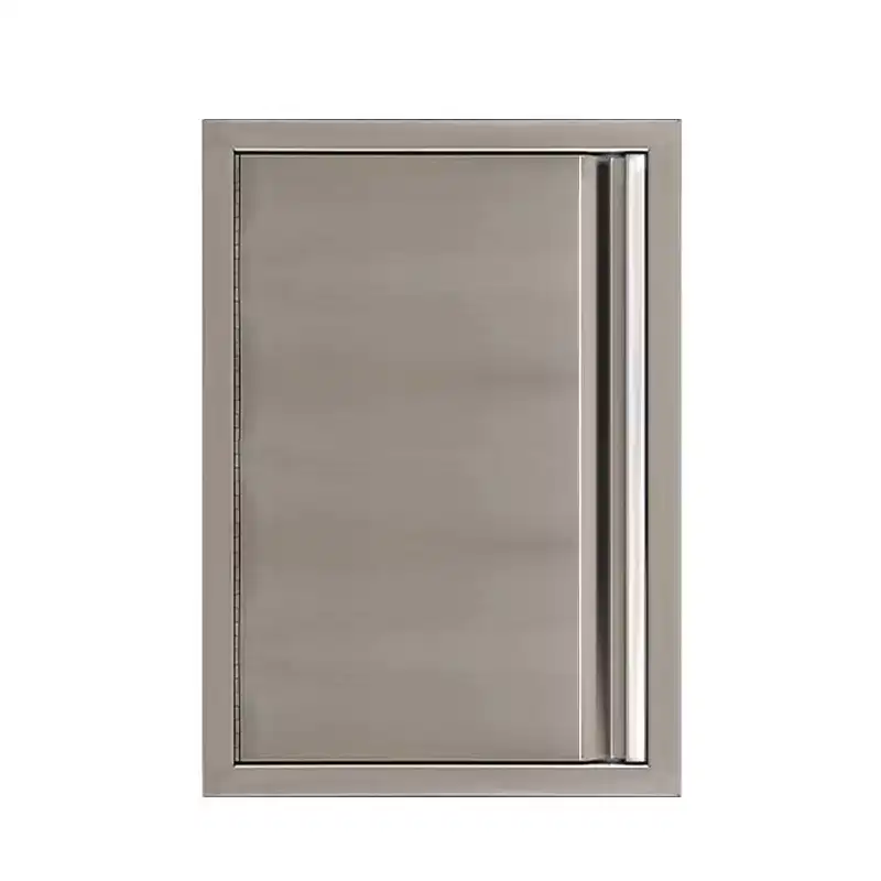 Outdoor Kitchen Doors, BBQ Access Door, 304 Stainless Steel for Indoor/Outdoor Kitchen, Outdoor Cabinet, BBQ Island