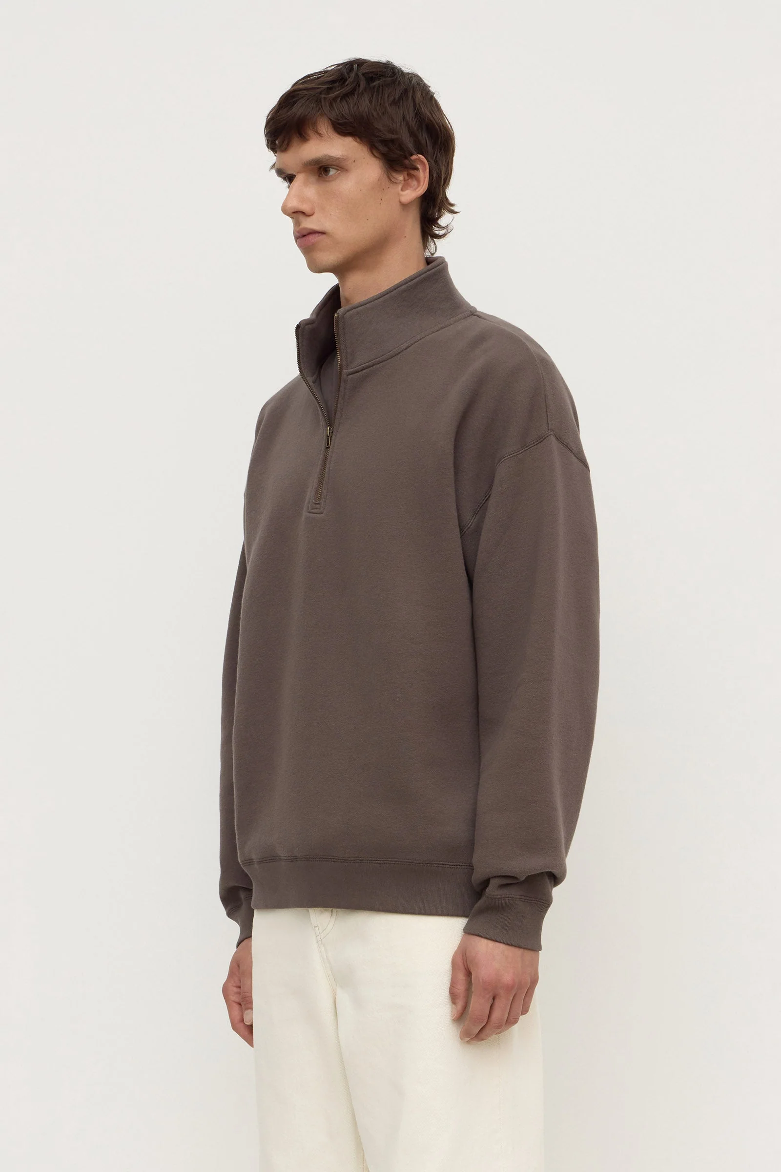 Bark Funnel Neck Fleece