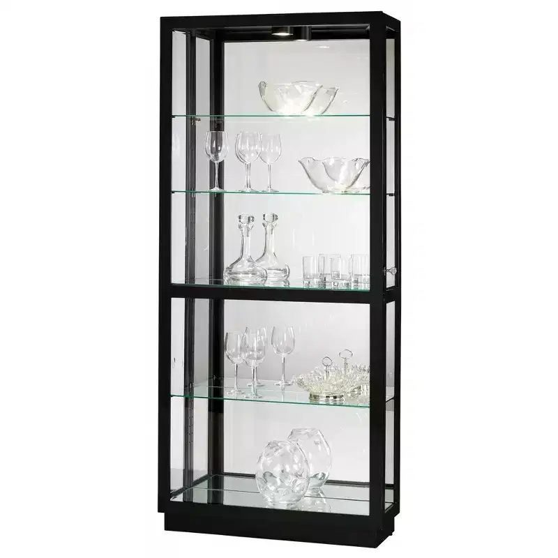 Howard Miller 680572 Jayden Iii Curio Cabinet 680572 Gloss Black