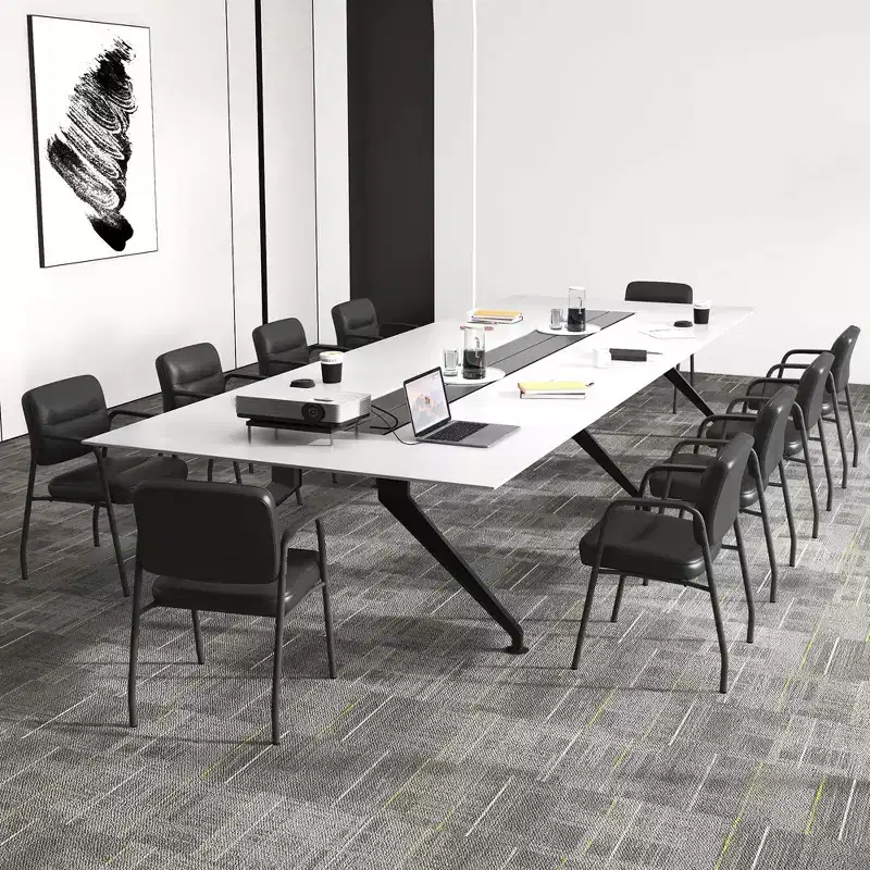 Costway Waiting Room Chair No Wheels Set of 2/4/6/8/10/12 with Integrated Armrests for Reception