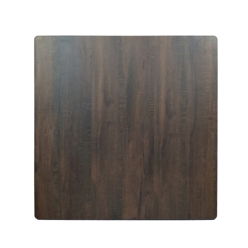 Modern Bar Height 42 Dining Table, Rubberwood Legs and Laminate Table Top