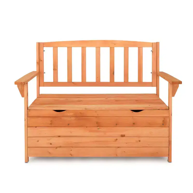 Karl Home | Wood Outdoor Storage Bench