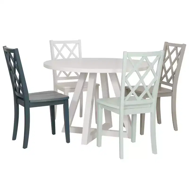 Powell 5pc Shelby Round Dining Set