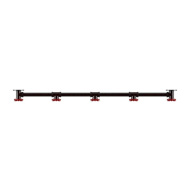 Cambria Industrial Sand Black Wall Coat Rack by Furniture of America
