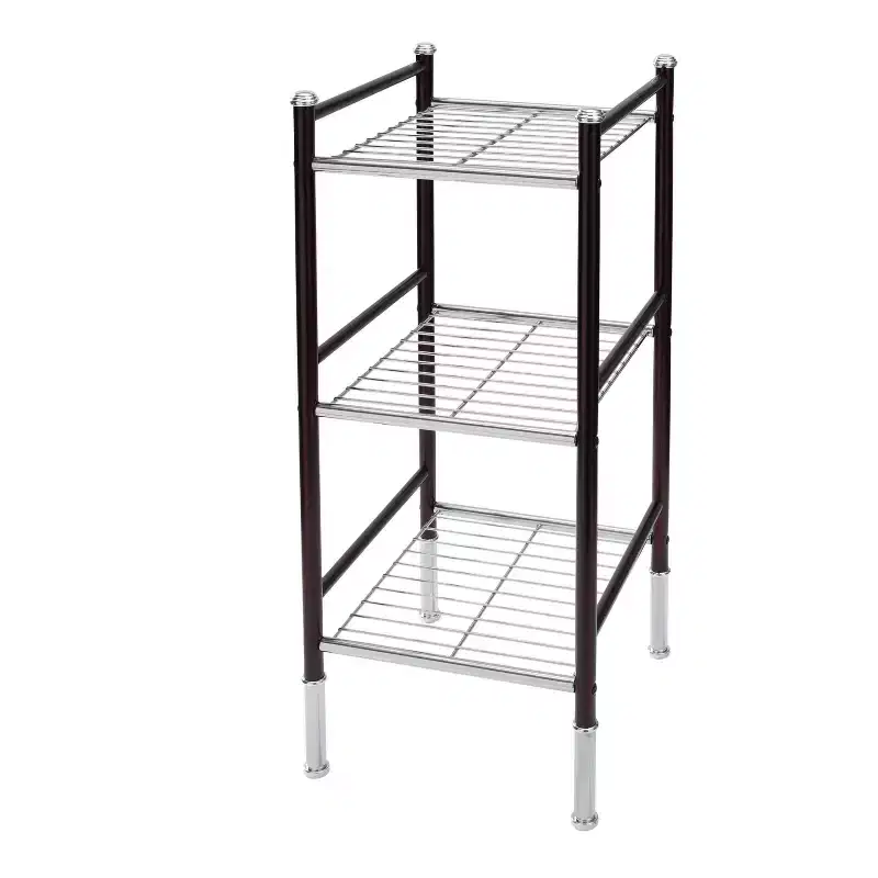3-Tier Storage Tower Black