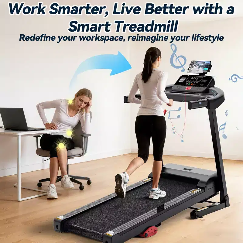 Treadmills on Sale, Treadmills Clearance,Foldable Treadmill with Manual Incline for Home Gym, 3.25HP Compact Walking Jogging Running Machine