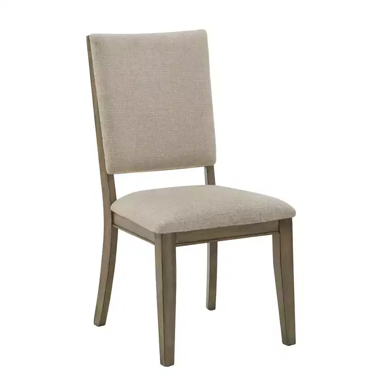 Carson Antique Beige Fabric Dining Chairs (Set of 2) - Antique Taupe/Beige - iNSPIREQ