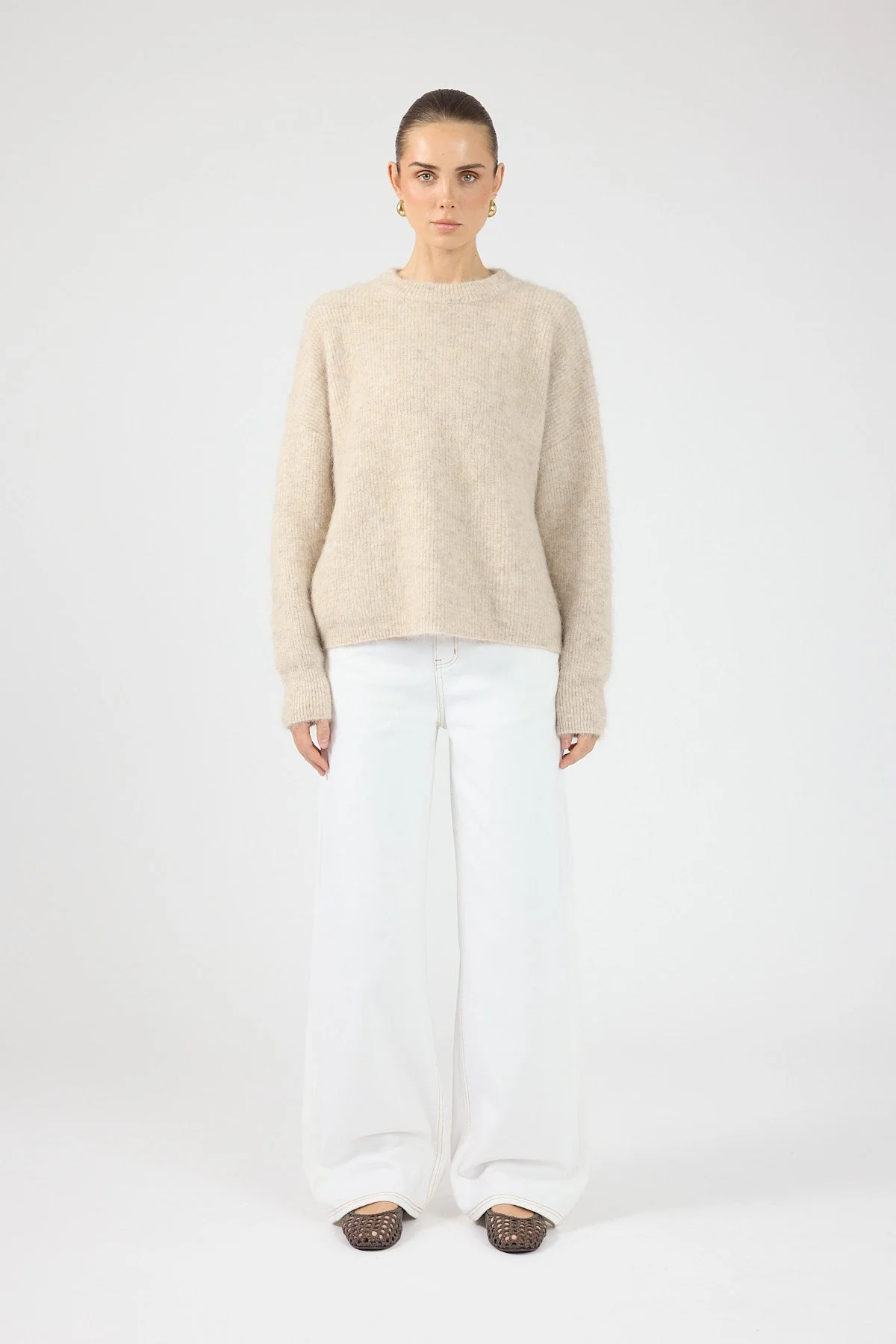 Knit Jumper Oatmeal