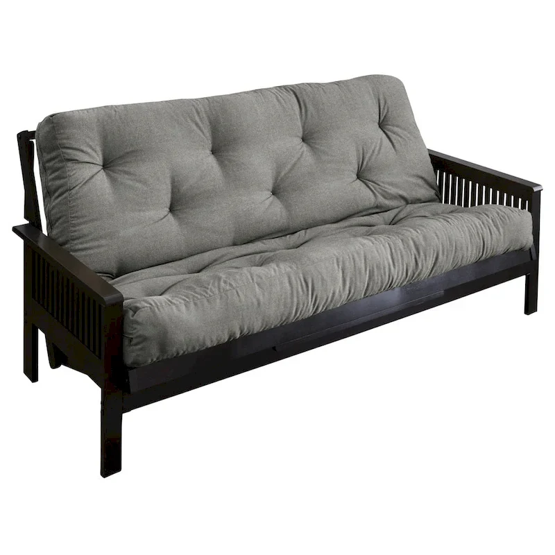 TruPedic 12-in. Queen Granite Grey Futon Mattress