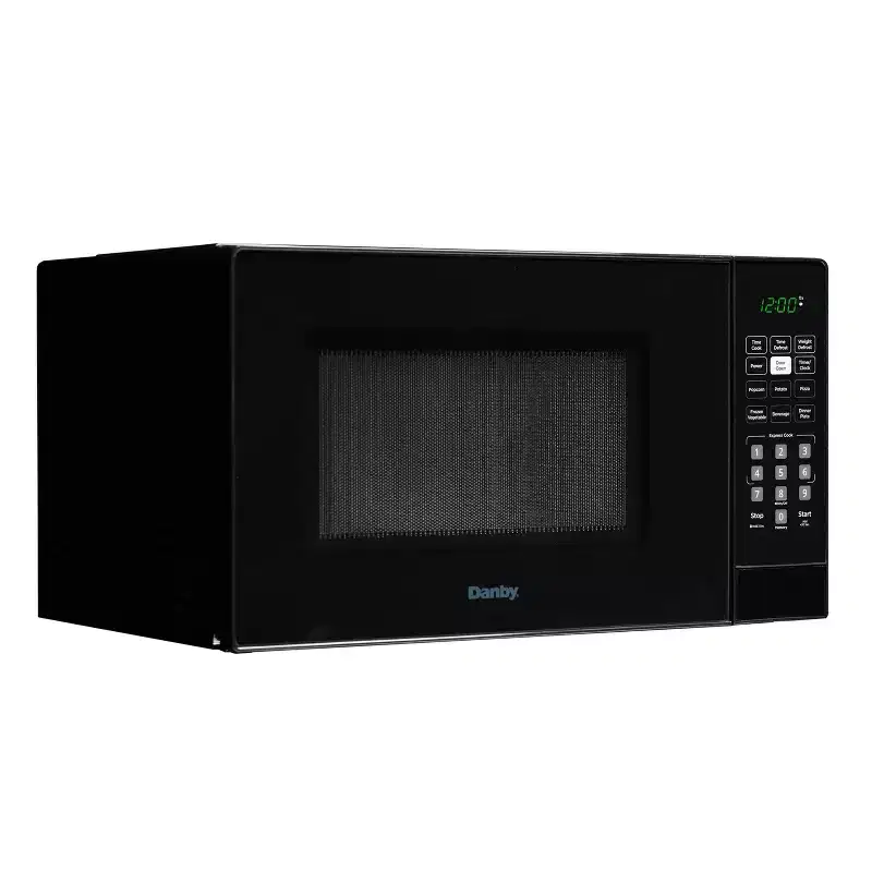 Danby 0.9 cu. ft. Countertop Microwave in Black DBMW0921BBB