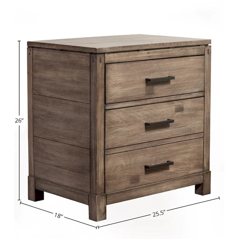 Carbon Loft Vinnie 2-drawer Nightstand