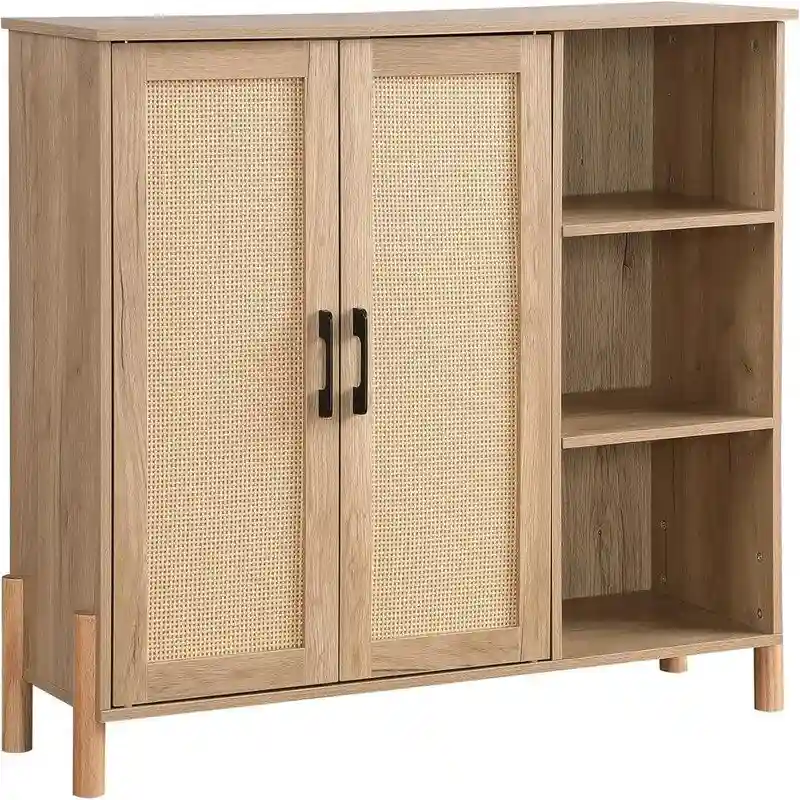 Freestanding Floor Cabinet - 11.8D x 35.4W x 31.5H