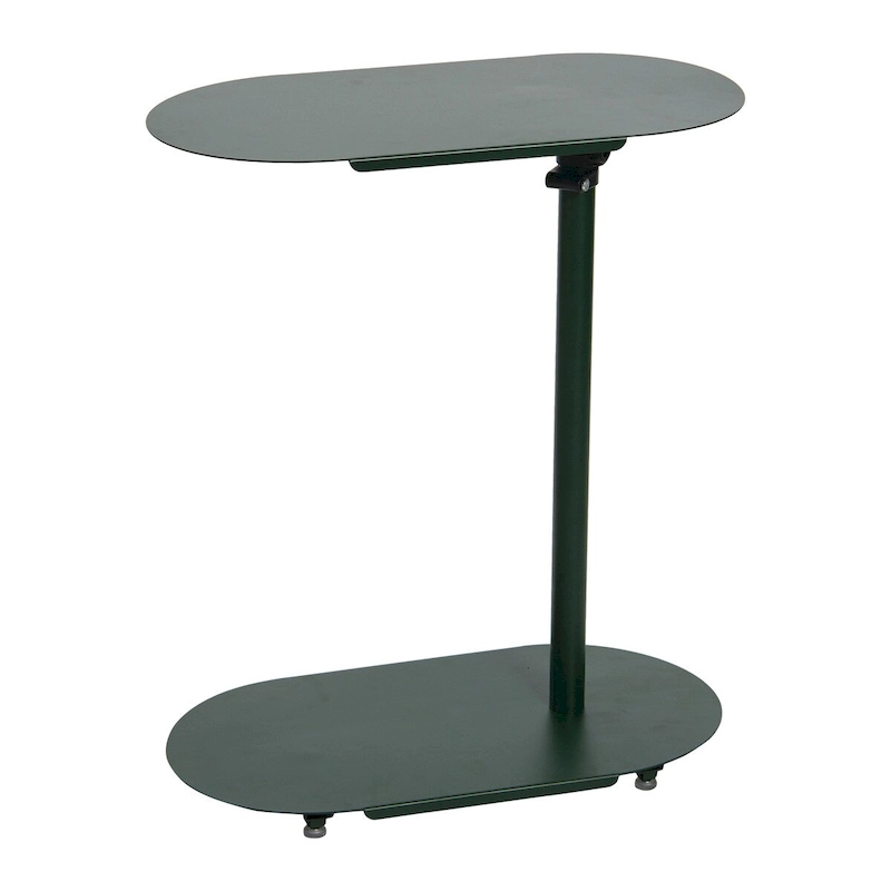 Modern Adjustable C-Shaped End Table - 20.0L x 11.0W x 32.0H