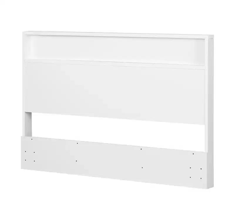 Wood Headboard with Shelf, Full/Queen 54/60-Inch