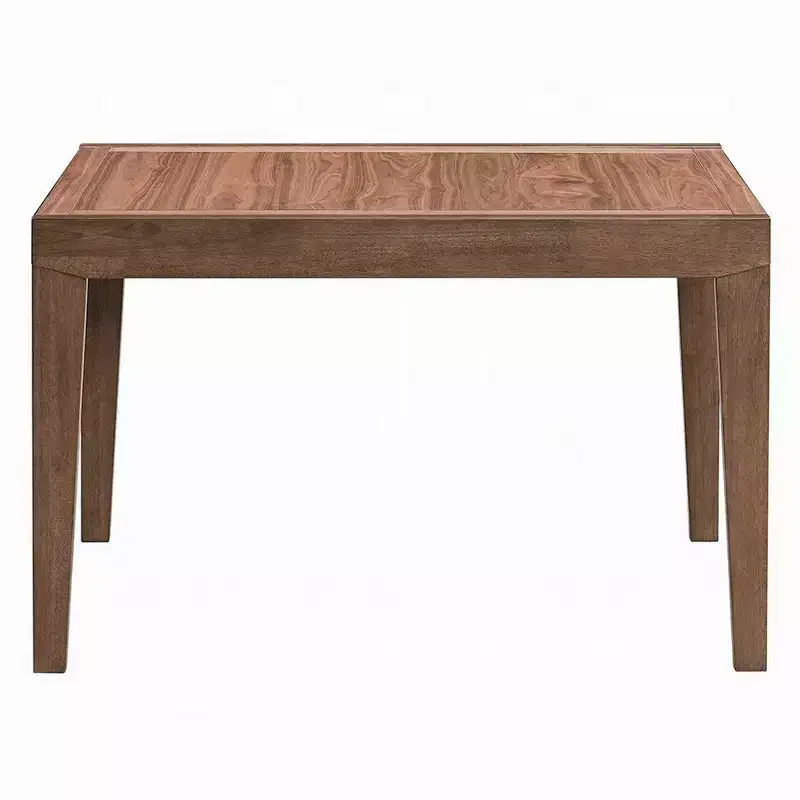 Expandable Dining Table, 47-94 Inch, Scandinavian Walnut Brown