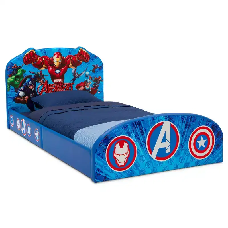 Marvel Avengers Upholstered Twin Bed