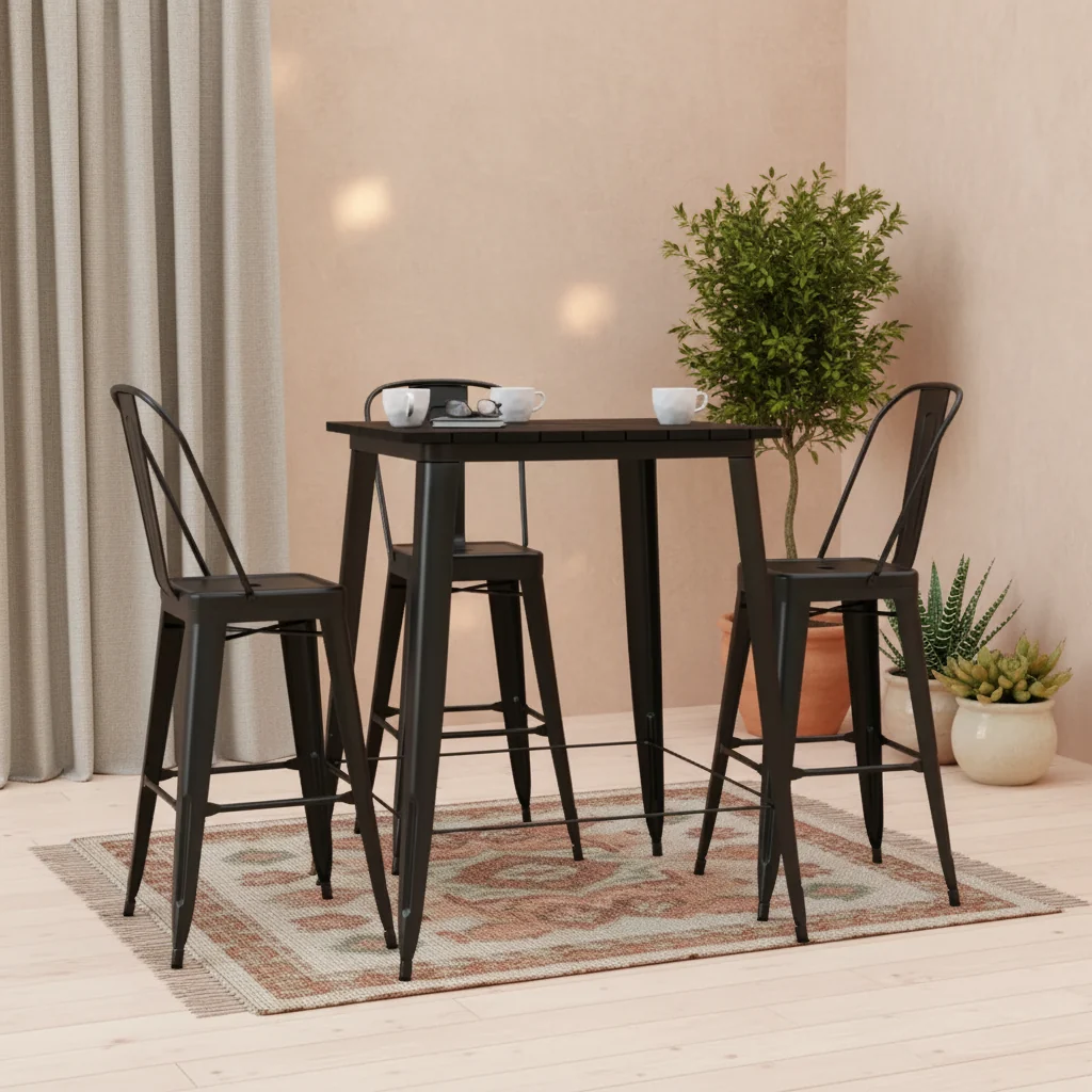 Indoor/Outdoor Bar Top Table, 31.5