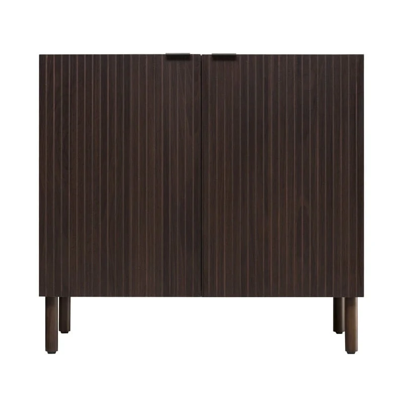 Walnut Cabinet 2 Door