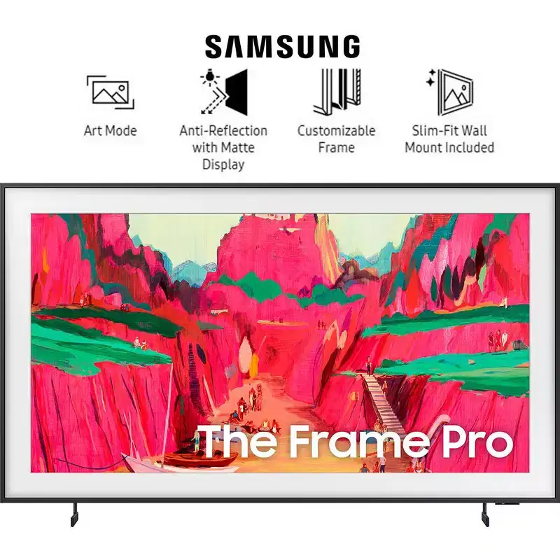 Samsung 65 The Frame Pro LS03FW 4K QLED Mini LED Smart TV (Manufacturer Refurbished)