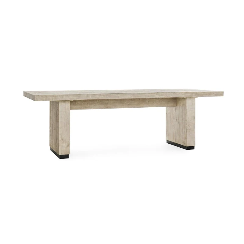 Classic Home Lynx 94 Reclaimed Pine Wood Dining Table - 94Wx40Dx30H