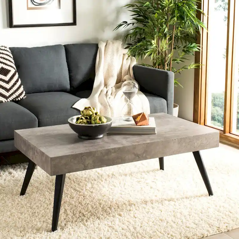 Mid-Century Modern Rectangular Coffee Table – 43