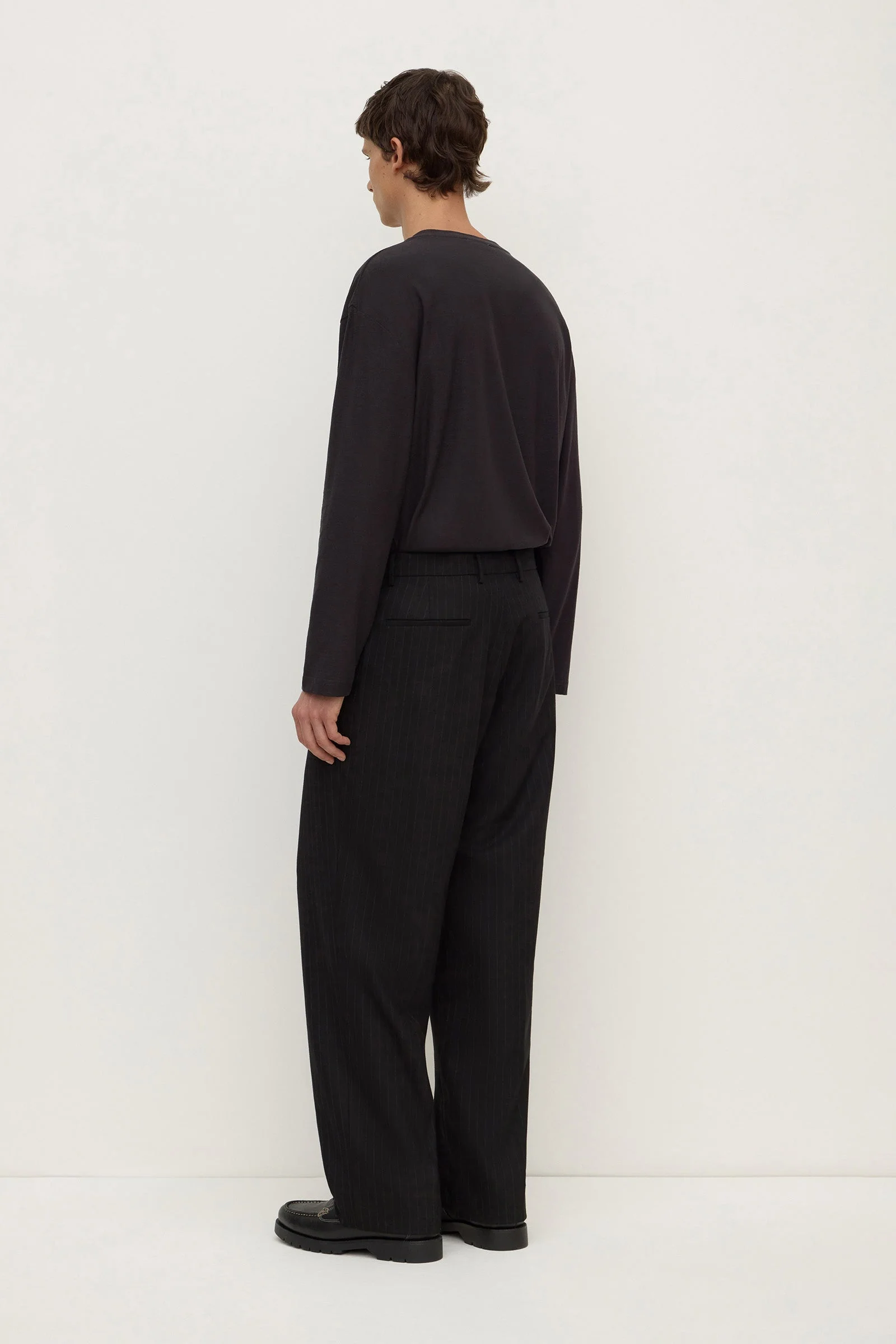 Tapered Wool Pant