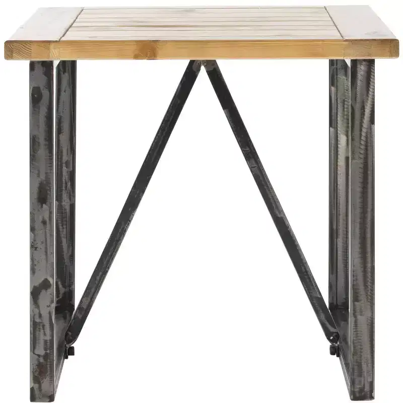 Chase End Table - AMH4127A - Natural - Safavieh Couture