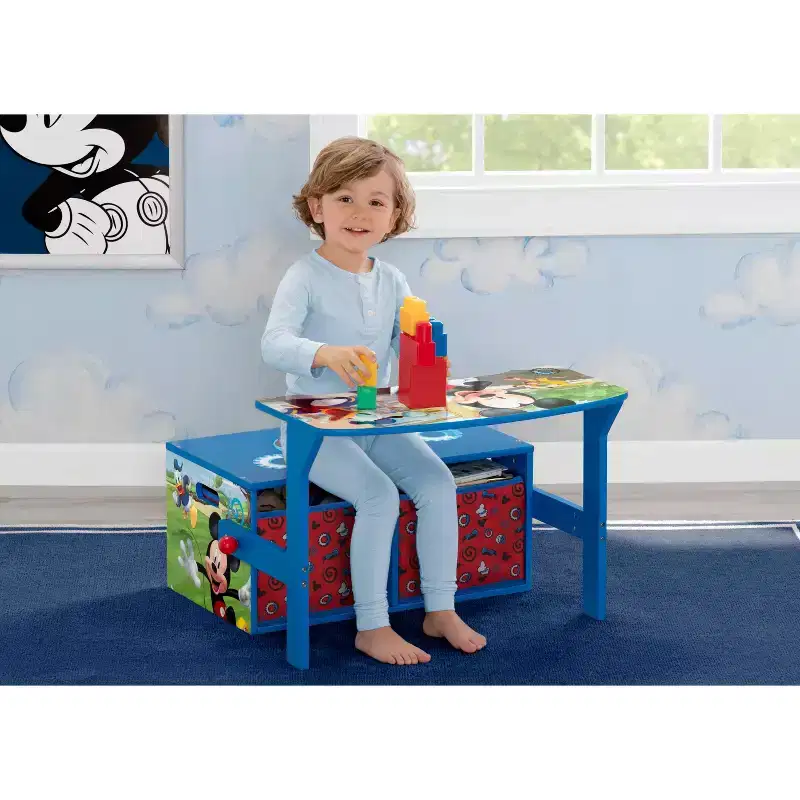 Delta Children Mickey Mouse 3-in-1 Activity Bench
