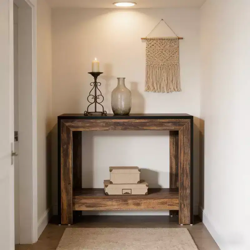 GDFStudio Polly Modern 41 Rectangle Console Table