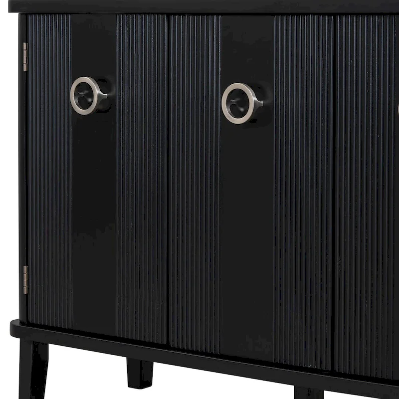 Stable and Sturdy Wood Cabinet