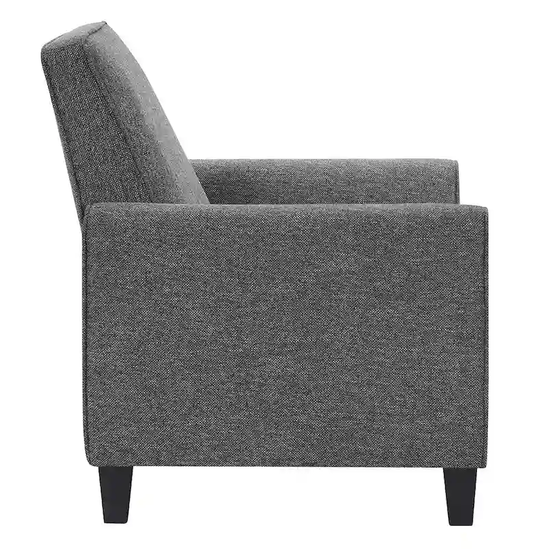 Traditional Fabric Welted Padded Recliner Chair