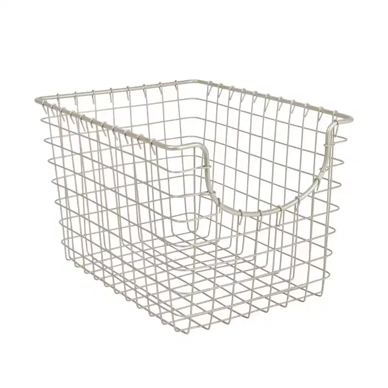 Spectrum Diversified Scoop Medium Basket Silver