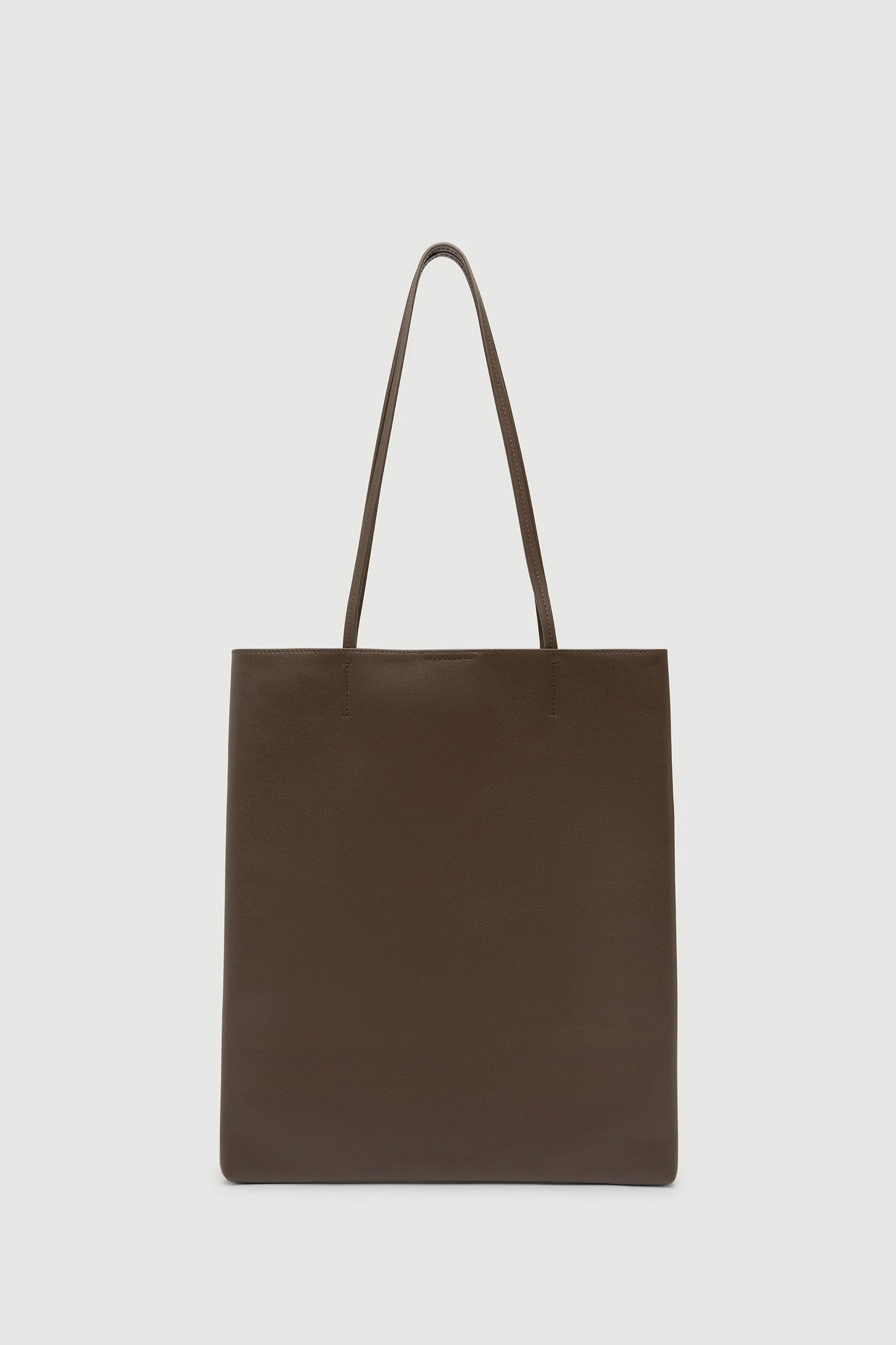 Walnut Leather Shoulder Bag