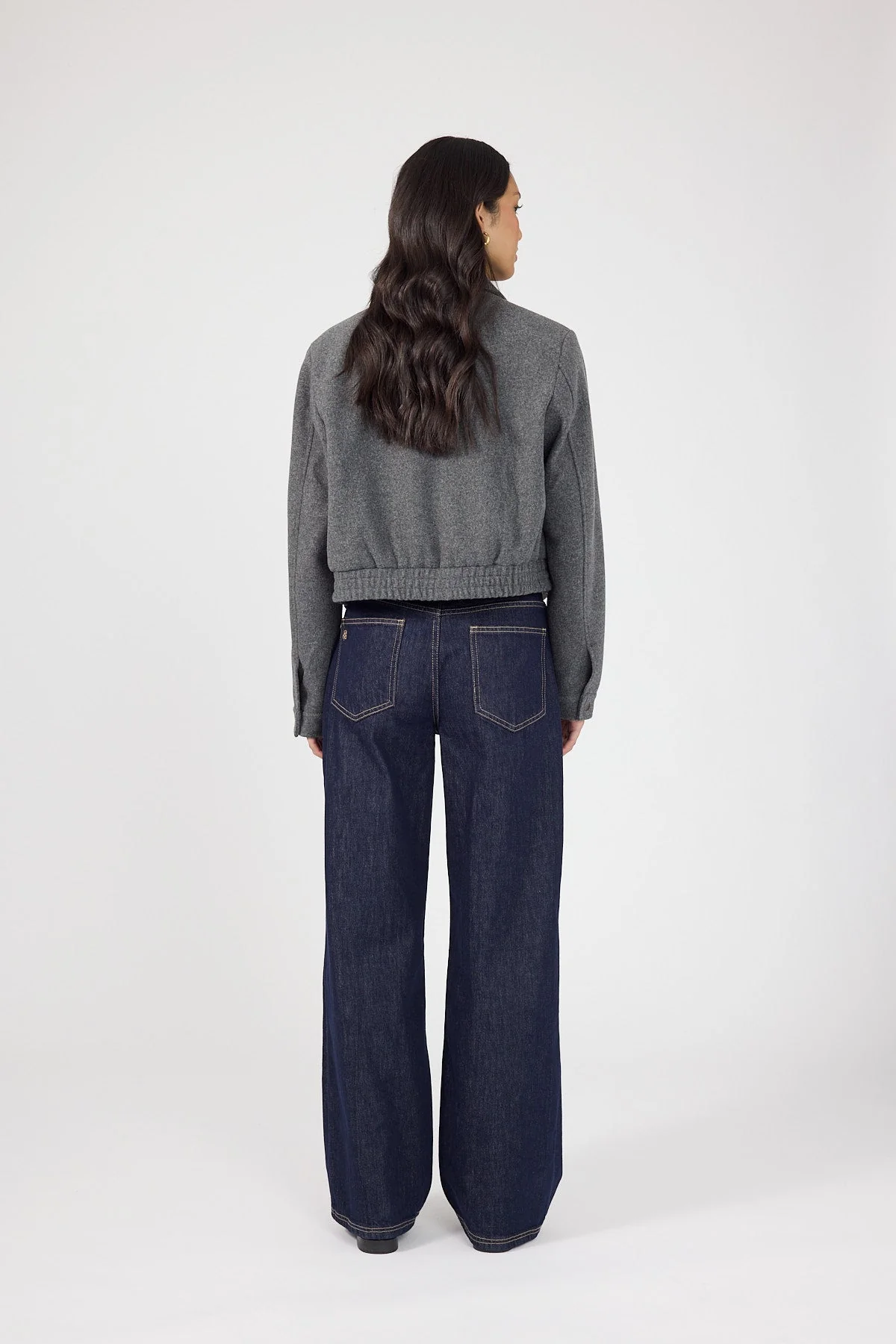 Felt Jacket Grey