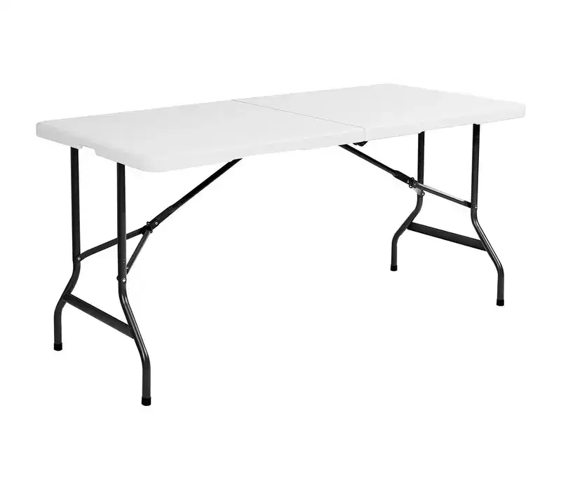 Classic Folding Table, Platinum Granite 30 x 96 BiFold, Platinum
