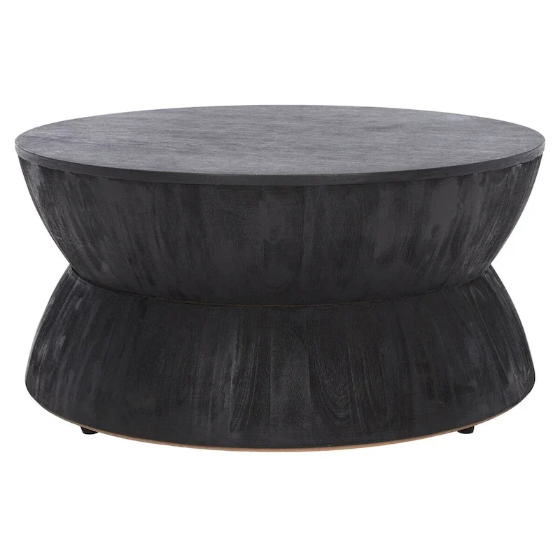 Mattye Modern Contemporary Round Coffee Table. - 30 W x 30 L x 14 H - 30Wx30Dx14H