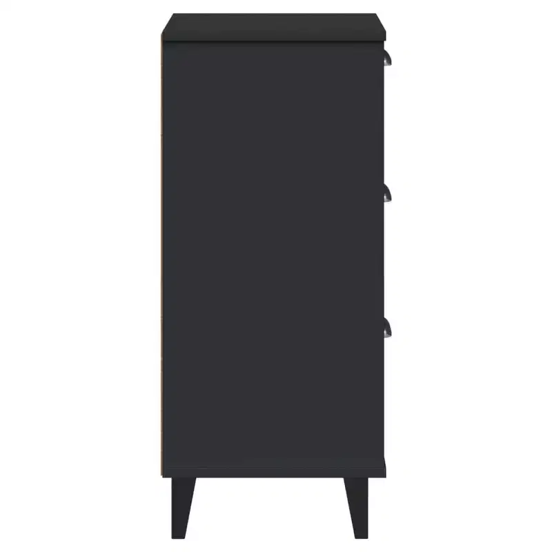Bedside Cabinet Accent End Table Bedroom Furniture Solid Wood Pine