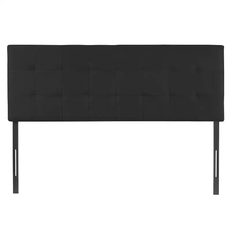 Square Channel Tufting Queen Headboard