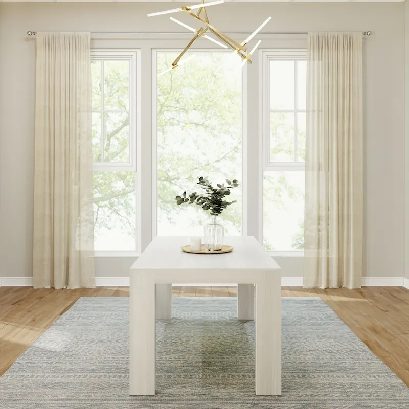 Rectangular Modern Dining Table - 72