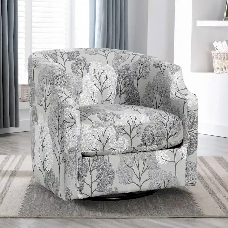 Bentley Swivel Glider Barrel Chair by Greyson Living