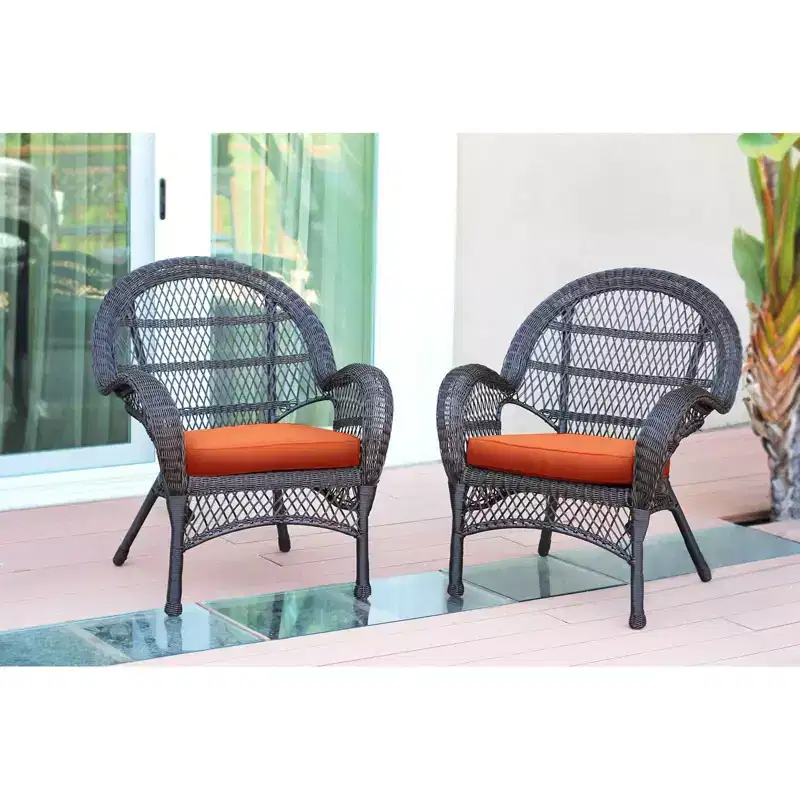 HomeStock Medieval Majesty Chair With Cushion - Set Of 2