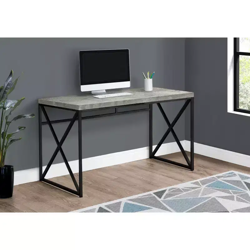 Monarch Specialties Computer Desk, Contemporary Home & Office Desk, Scratch-Resistant, 48 L
