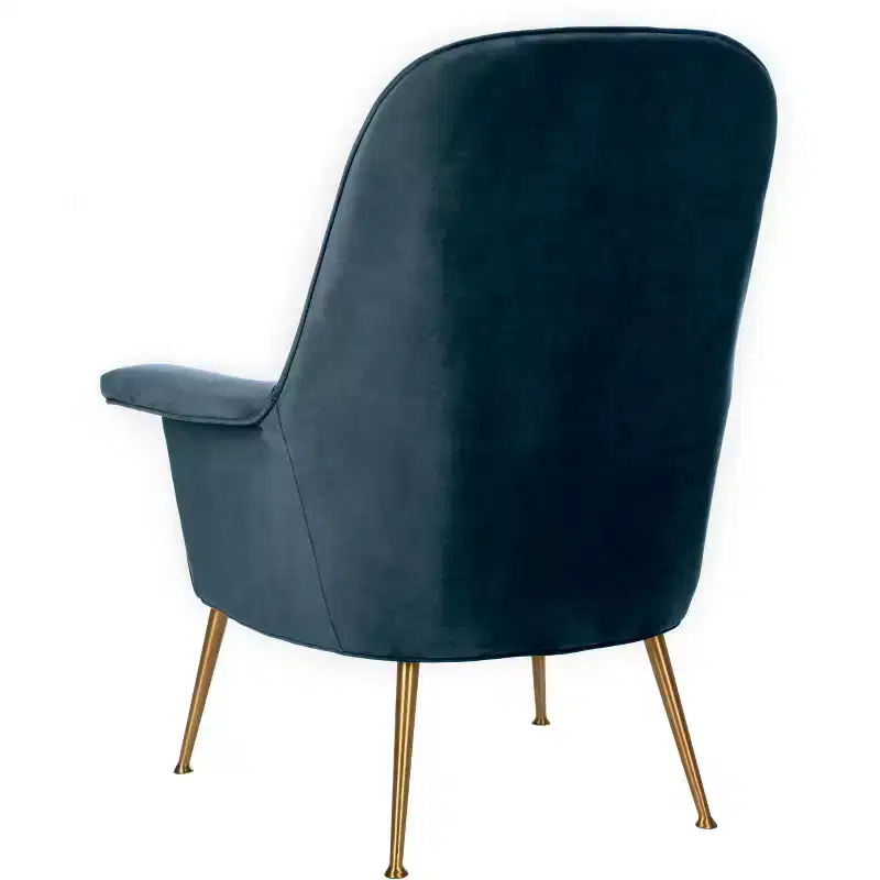 Aimee Velvet Arm Chair - SFV4701 - Safavieh Couture
