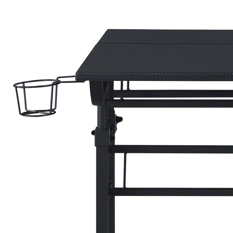 Techni Mobili Rolling Writing Desk with Height Adjustable Desktop