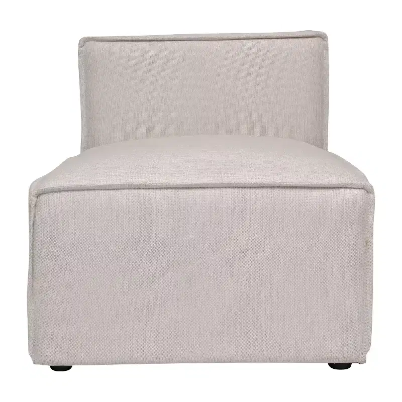 Flash Furniture Bridgetown Luxury Modular Sectional Sofa, Armless Center Seat