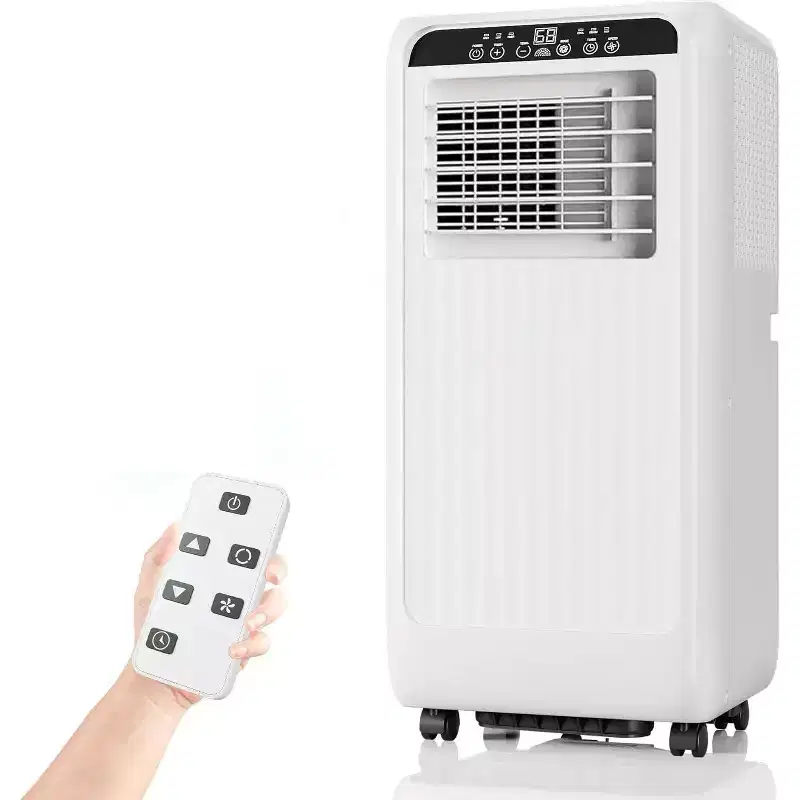 8000 BTU Ultra Quiet Portable Air Conditioner 3-in-1 AC with Dehumidifier & Fan, 24H Timer,Window Kit & Remote for 350 Sq.Ft