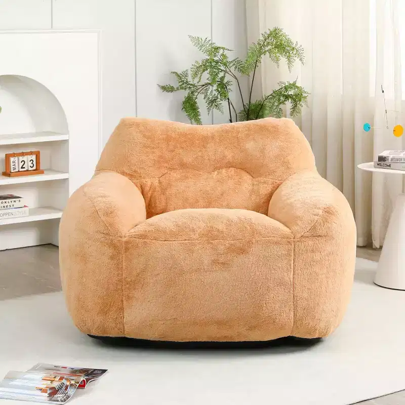 Bean Bag Sofa Chair with Armrests – High-Density Foam, Adults, Indoor & Outdoor