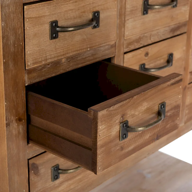 Neppie Natural Oak 9-Drawer Chest