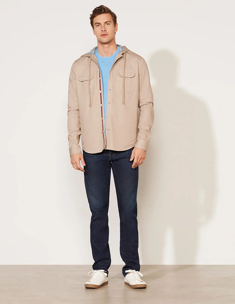 Hooded Shirt Jacket