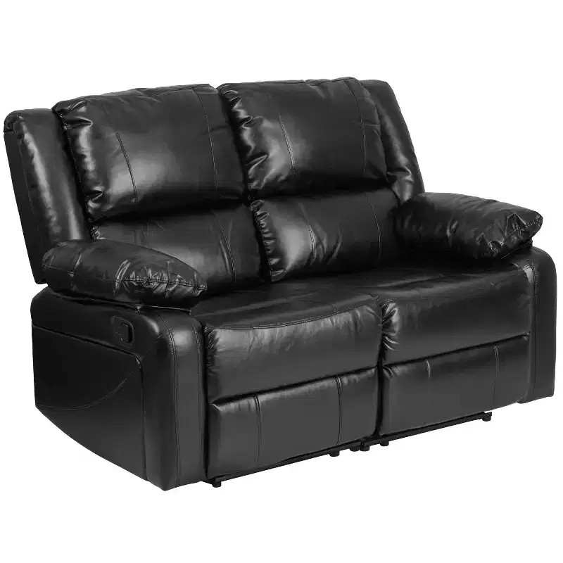 Loveseat with Two Built-In Recliners